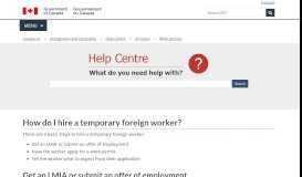 
							         How do I hire a temporary foreign worker?								  
							    