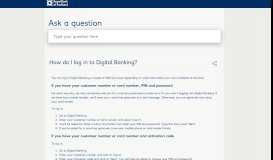 
							         How do I log in to Digital Banking? - Royal Bank of Scotland								  
							    