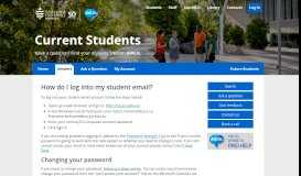 
							         How do I log into my student email? - Ask Us								  
							    