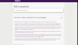 
							         How do I make a payment to my mortgage? - NatWest								  
							    