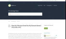 
							         How Do I Receive Email for My Domain Name? [my.noip.com ...								  
							    