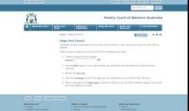 
							         How do I register for the Portal? - Family Court of Western Australia								  
							    