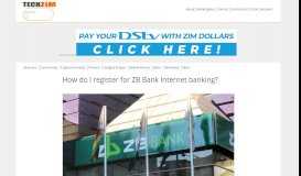
							         How do I register for ZB Bank Internet banking? - Techzim								  
							    