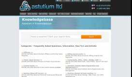 
							         How do I retrieve my Client Portal login details? Billing and ... - Astutium								  
							    