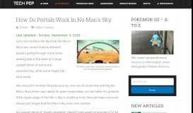 
							         How Do Portals Work In No Man's Sky | Tech Pep								  
							    