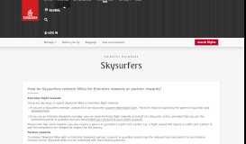 
							         How do Skysurfers redeem Miles for Emirates rewards or ...								  
							    