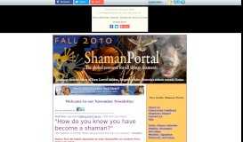 
							         How do you know when you've become a shaman? :: Shaman Portal ...								  
							    