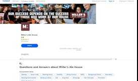 
							         How do you retrieve pay stubs | Miller's Ale House | Indeed.com								  
							    