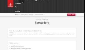 
							         How do young flyers enrol in Skywards Skysurfers? | Emirates ...								  
							    
