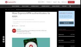 
							         How ExpressVPN authenticates users with privacy and ...								  
							    