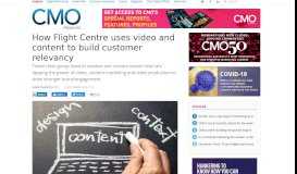 
							         How Flight Centre uses video and content to build customer relevancy ...								  
							    