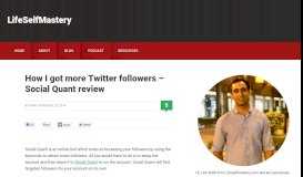 
							         How I got more Twitter followers - Social Quant review ...								  
							    