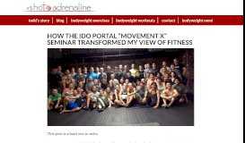 
							         How Ido Portal's - Body Weight And Calisthenics Exercises & Workouts								  
							    