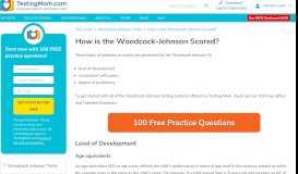 
							         How is the Woodcock-Johnson Scored? - TestingMom.com								  
							    
