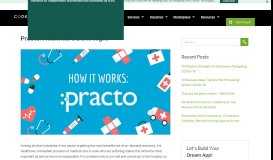 
							         How It Works: Practo - Code Brew Labs								  
							    