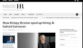 
							         How Krispy Kreme Australia halved turnover among new employees								  
							    