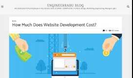 
							         How Much Does Website Development Costs? (Complete Guide)								  
							    