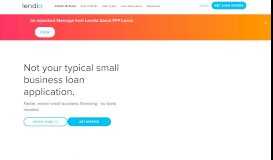 
							         How Online Small Business Loans Work | Lendio								  
							    