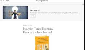 
							         How the 'Temp' Economy Became the New Normal - The New York ...								  
							    