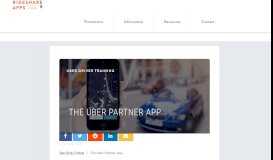 
							         How The Uber Partner App Works | Rideshareapps.com								  
							    