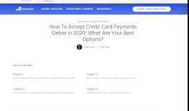 
							         How to Accept Credit Card Payments Online: Your Options [2019]								  
							    