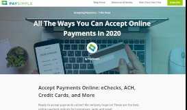 
							         How to Accept Payments Online | 7 Ways Businesses Get Paid								  
							    