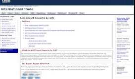 
							         How to access ACE Export Trade Reports - U.S. Census Bureau								  
							    