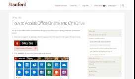 
							         How to Access Office Online and OneDrive | University IT								  
							    