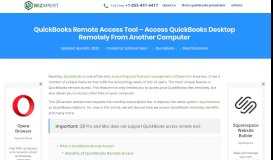 
							         How to Access QuickBooks Desktop Remotely From Another ...								  
							    