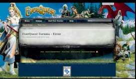 
							         How to access the bazaar? | EverQuest Forums - 400 Bad Request								  
							    