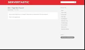 
							         How to access the End User Portal - Servertastic								  
							    
