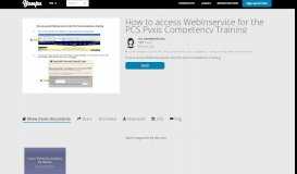 
							         How to access WebInservice for the PCS Pyxis ... - Yumpu								  
							    