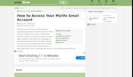 
							         How to Access Your Mylife Email Account: 5 Steps (with ...								  
							    