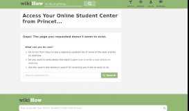 
							         How to Access Your Online Student Center from Princeton Review								  
							    