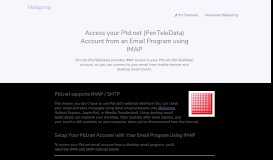 
							         How to access your Ptd.net (PenTeleData) email account ...								  
							    