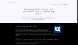 
							         How to access your Uymail.com (mail.com) email account ...								  
							    