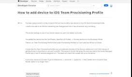 
							         How to add device to iOS Team Provisioning Profile |Apple ...								  
							    