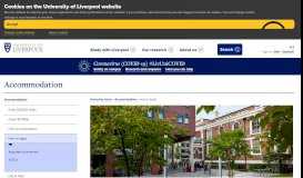 
							         How to Apply - Accommodation - University of Liverpool								  
							    