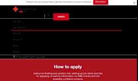 
							         How to apply | British Red Cross								  
							    