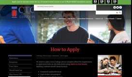 
							         How to Apply | Cambridge Tutors College								  
							    