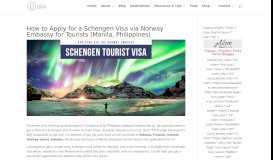 
							         How to Apply for a Schengen Visa via Norway Embassy for Tourists ...								  
							    