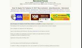 
							         How To Apply For Fadama III 2017 Reccruitment - Jobs/Vacancies ...								  
							    