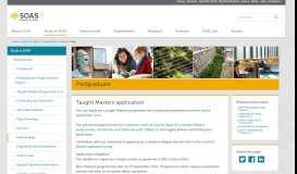 
							         How to Apply for Postgraduate Taught Masters Degree Programmes ...								  
							    