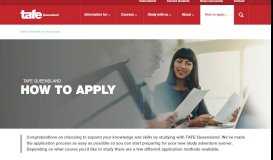 
							         How to apply - International students - TAFE Queensland								  
							    