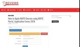 
							         How to Apply KMTC Courses using KMTC Portal, Application Forms ...								  
							    
