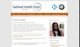 
							         How to Apply | National Health Corps								  
							    