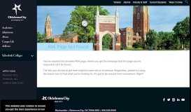 
							         How to Apply - Oklahoma City University								  
							    