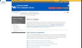 
							         How to Apply - The Graduate School at the University at Buffalo ...								  
							    