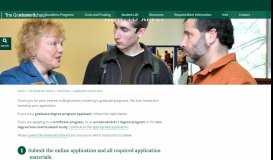 
							         How to Apply - The Graduate School | Binghamton University								  
							    