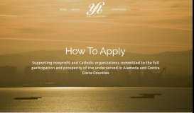 
							         How To Apply — Y & H Soda Foundation								  
							    